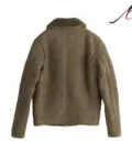 New Style Italian Shearling Bomber Jacket