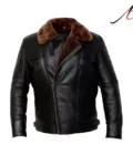 Men's Genuine Shearling Sheepskin Leather jacket