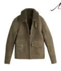New Style Italian Shearling Bomber Jacket
