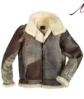 Men's B-3 Sheepskin Bomber Jacket