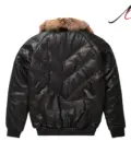 V-Bomber Leather Jacket For Sale New Style